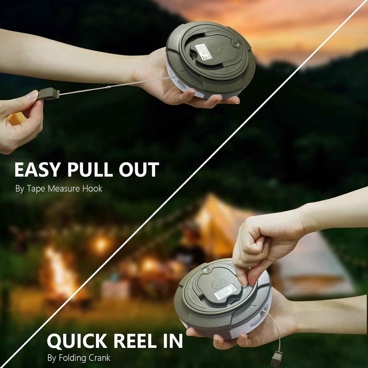 CampHalo™ | Rechargeable 4-in-1 Camping Light