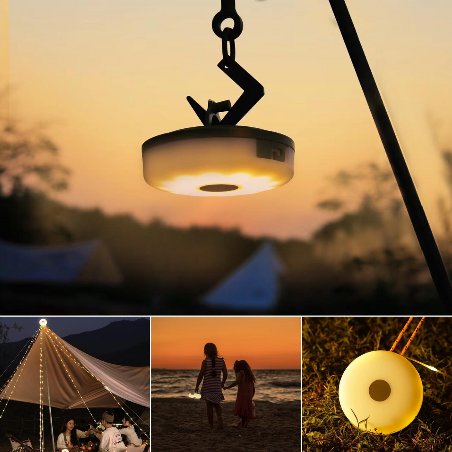 CampHalo™ | Rechargeable 4-in-1 Camping Light