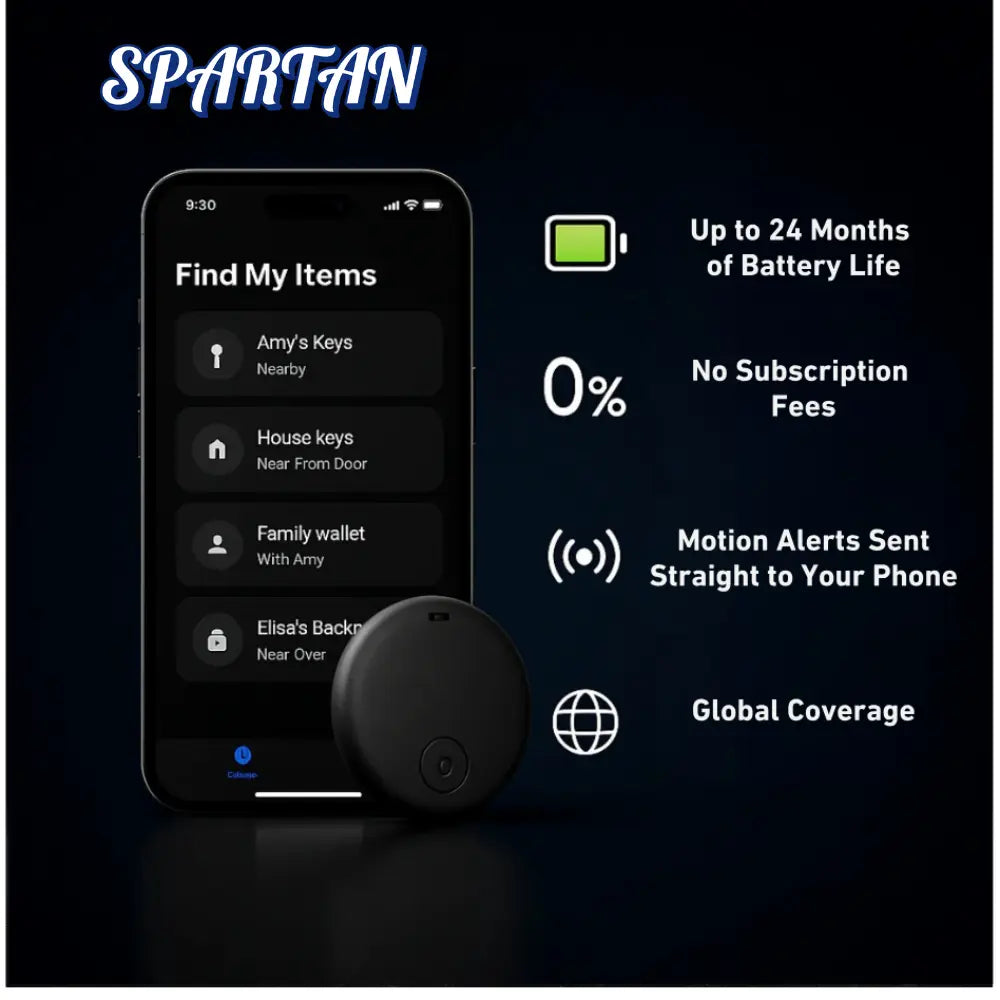 GP90 – Precision GPS Tracker, No Monthly Fees (Android/Apple Compatible)