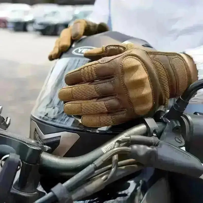 Mid-Season Touchscreen Motorcycle Gloves