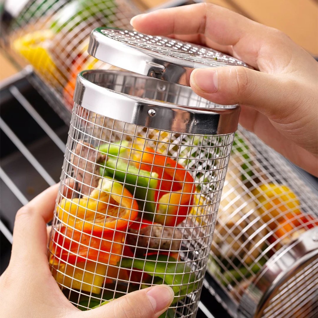 LeSpartan™ | Gourmet Grill Basket