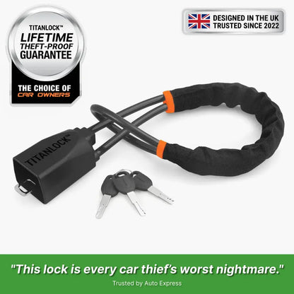 TitanLock™ | Military-Grade Steering Wheel Lock