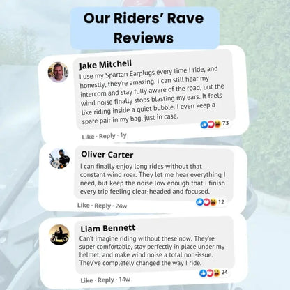 1 + 1 Set FREE - Spartan™ - Noise-Reducing Earplugs, -27dB