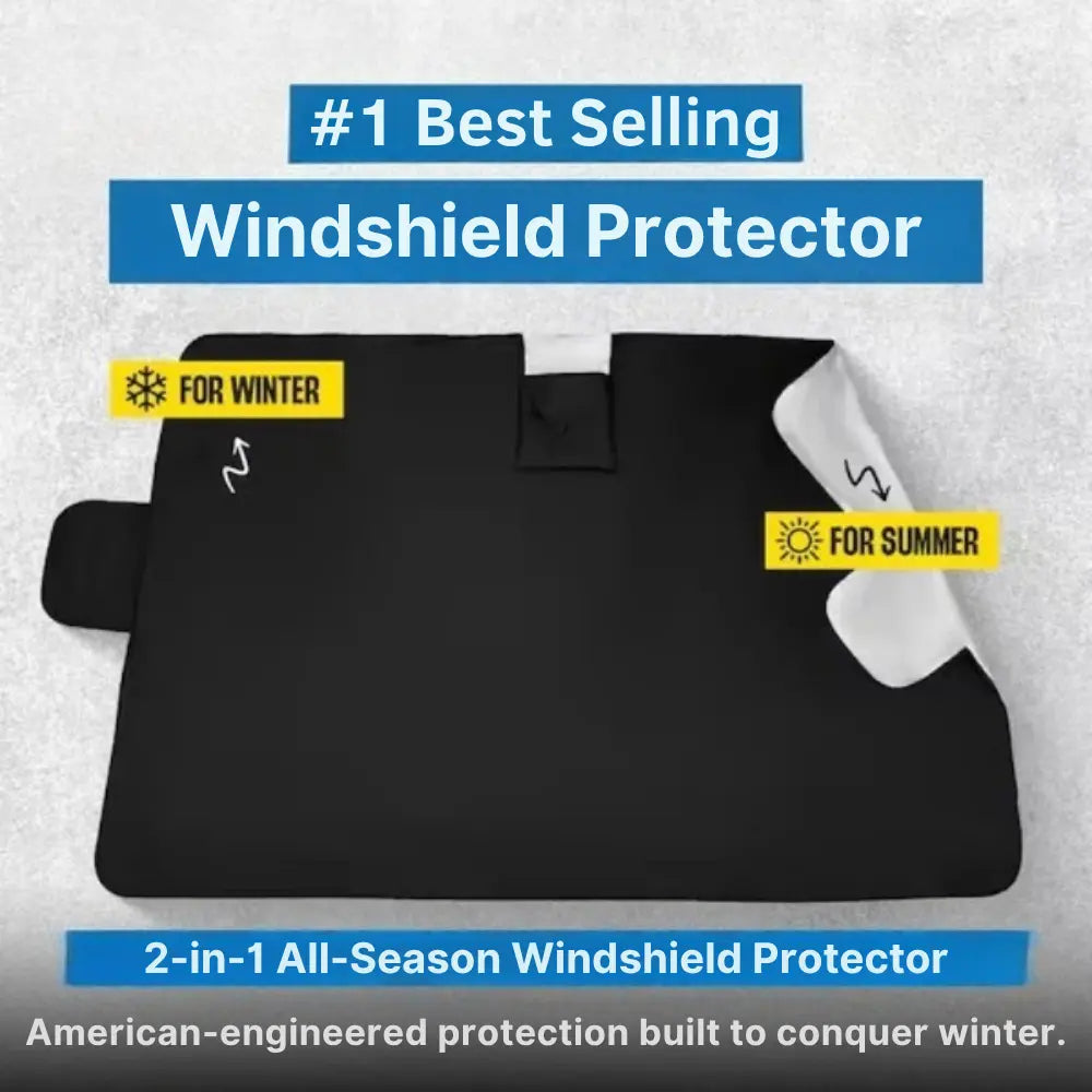 WeatherShield™ | 2-in-1 All-Season Windshield Protector