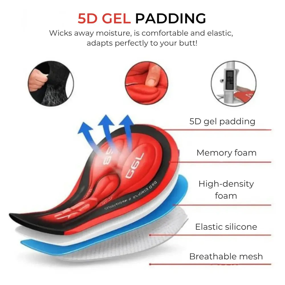 GelRide™ | Invisible Riding Shorts That Eliminate Pain & Pressure